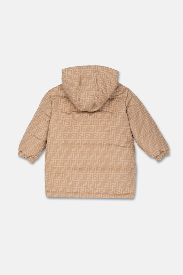 Fendi Kids fendi paisley double breasted wool coat item
