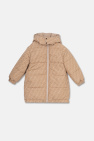 Fendi Kids beige Reversible down jacket