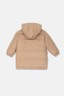 Fendi Kids beige Reversible down jacket