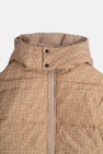 Fendi Kids beige Reversible down jacket