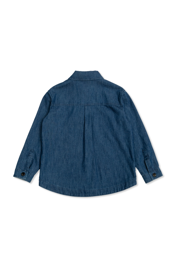 Fendi Kids Jeansowa koszula