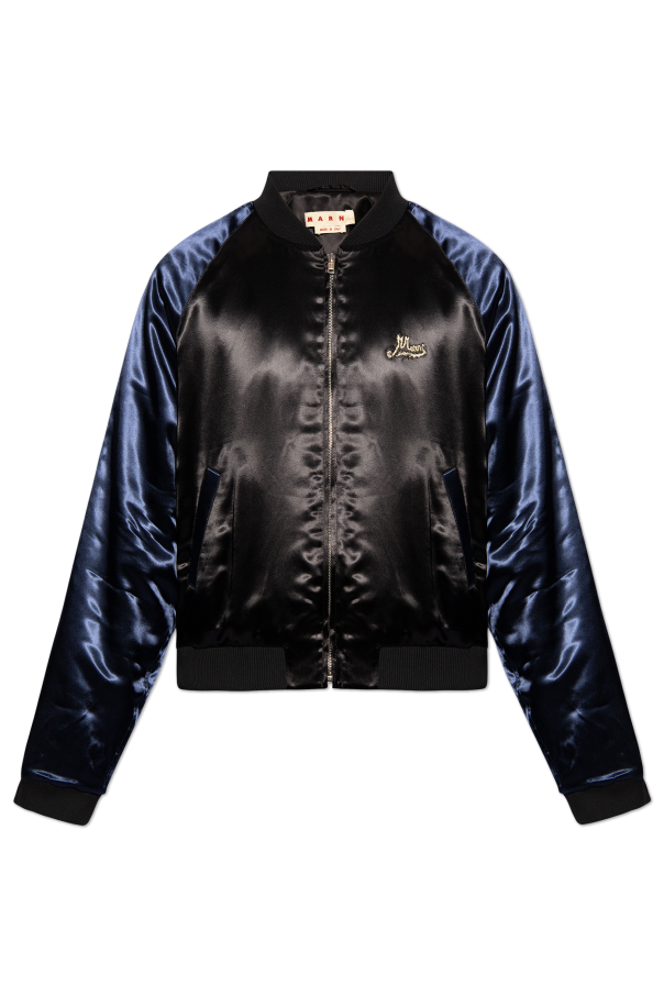 marni platform ‘Bomber’ type jacket
