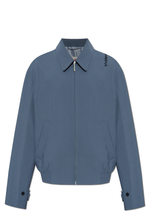 Jacket with logo