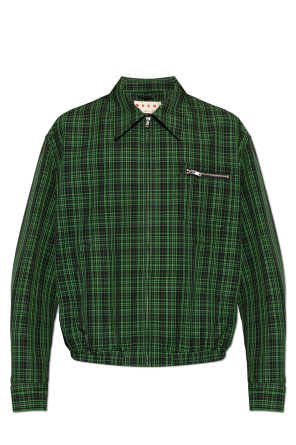 Jacket with a plaid pattern od Marni