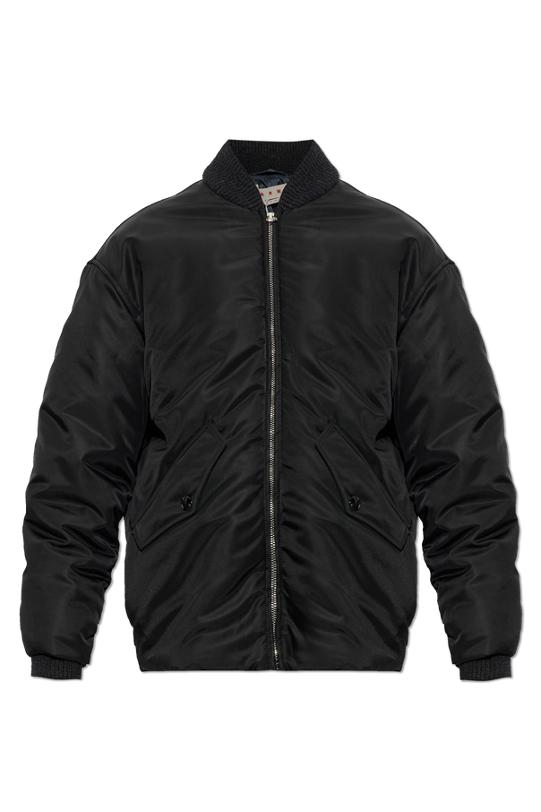 Insulated jacket with detachable belt od Marni