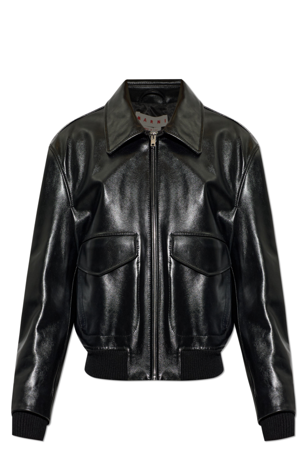Leather jacket od Marni