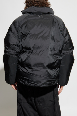 Y-3 Chaqueta de plumón con estampado