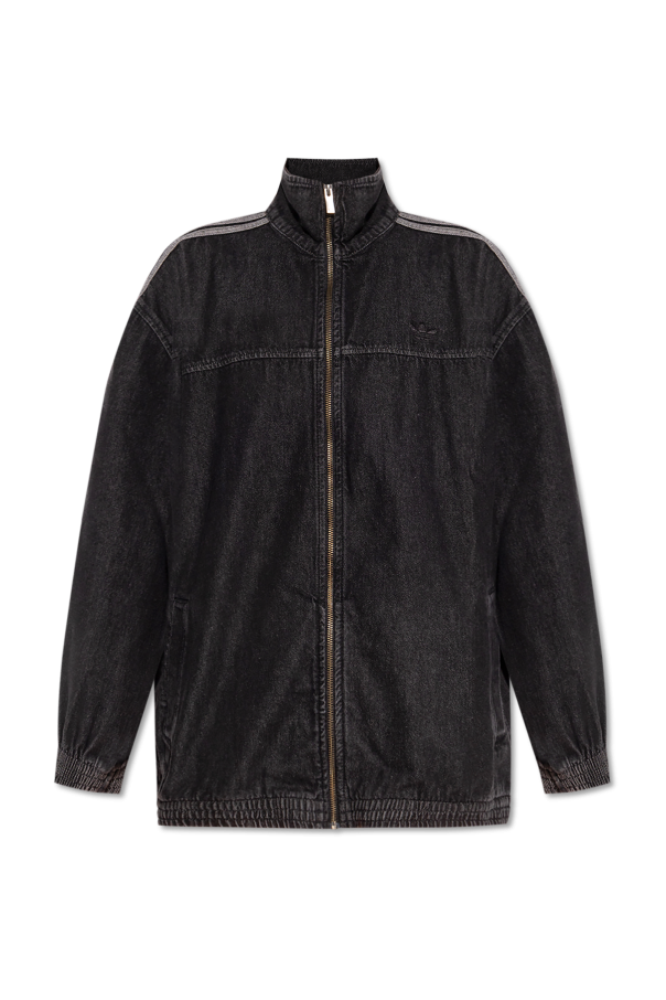 Denim jacket with logo od ADIDAS Originals