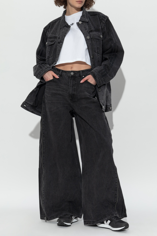 ADIDAS Originals Jeansjacke im oversize-Stil