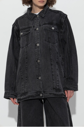 ADIDAS Originals Jeansjacke im oversize-Stil
