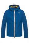 K-WAY BLUE 'Jack Bonded Jersey' jacket