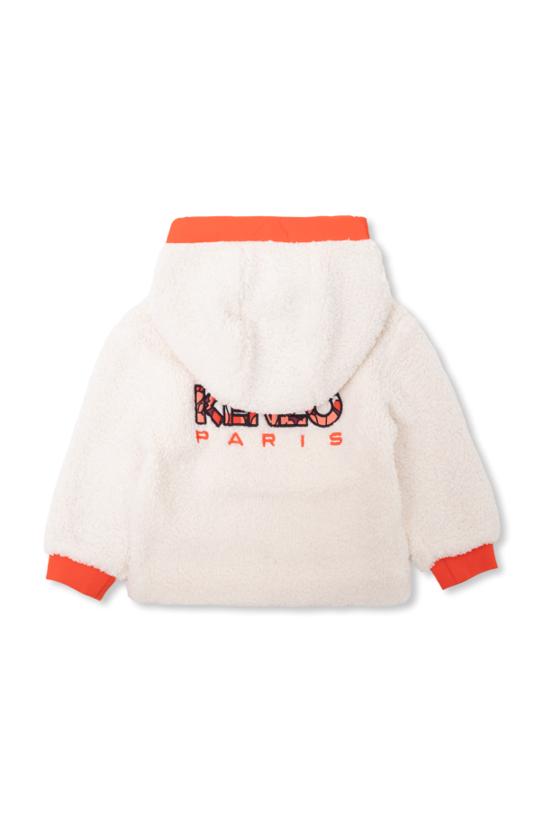Kenzo Kids Paul & Shark Sweatshirt aus Bio-Baumwolle Rot