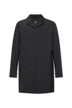 Crepe Jacket With Enameled Buttons