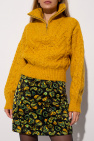 Ganni YELLOW Knitted sweater