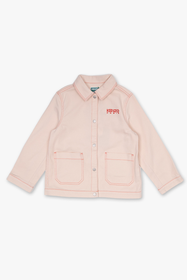 Kenzo Kids cretes alterable jacket with logo moncler o jacket