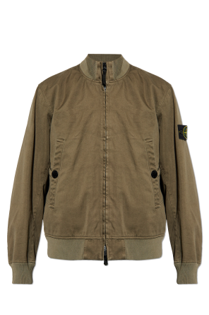 Jacket with detachable patch