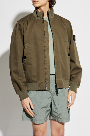 Stone Island Chaqueta con parche desmontable