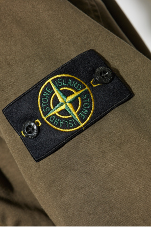 Stone Island Chaqueta con parche desmontable