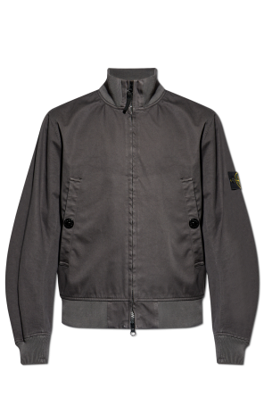 Jacke mit abnehmbarem Aufnäher