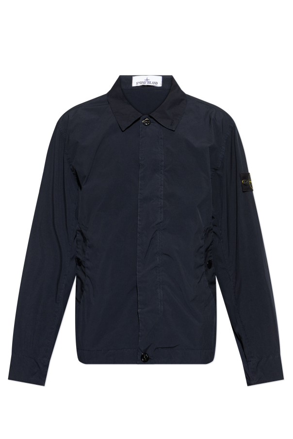 Stone Island Jacket with logo patch