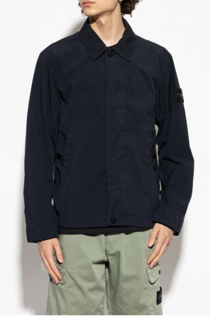 Stone Island Jacket with logo patch