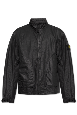 Jacke Organic-Look Nylon Panama-TC