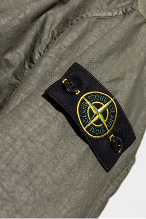 Stone Island Jacket Organic-Look Nylon Panama-TC