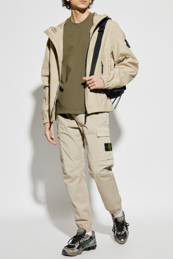 Stone Island Jacke mit Kapuze