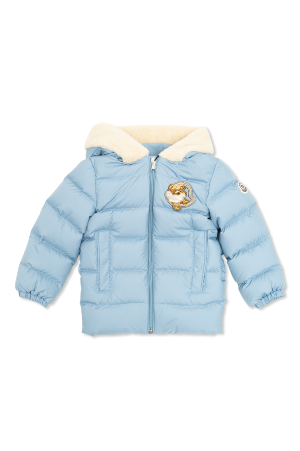'Kesimur' down jacket with hood od Moncler Enfant