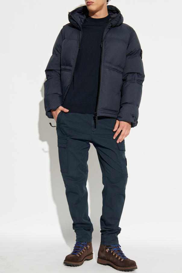 Stone Island Down jacket with hood