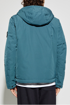 Stone Island Hooded jacket "Micro Twill"