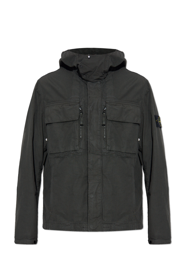 Jacket `Canvas Weave Cotton` od Stone Island