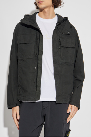 Stone Island Jacket `Canvas Weave Cotton`