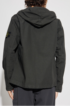 Stone Island Jacket `Canvas Weave Cotton`