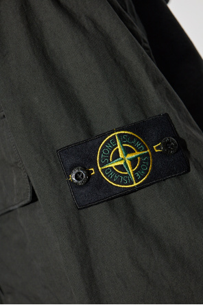 Stone Island Jacket `Canvas Weave Cotton`