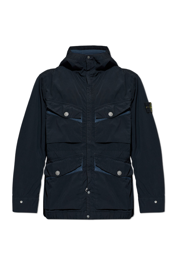 Light jacket with logo od Stone Island