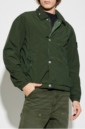 Stone Island Jacke mit Logo-Patch