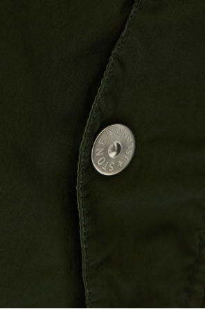 Stone Island Jacke mit Logo-Patch
