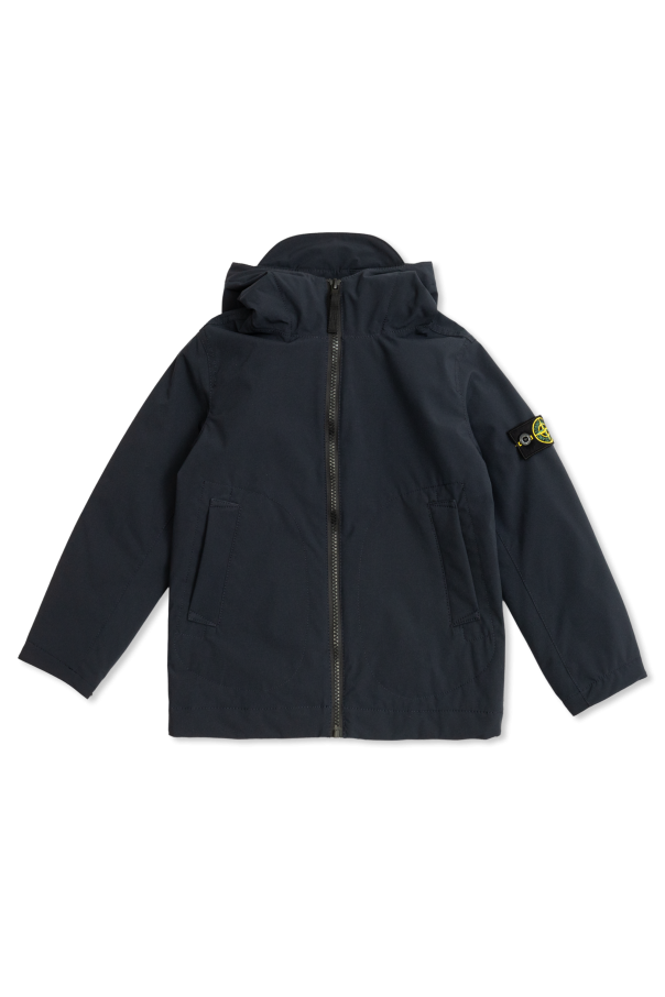 Jacket with hood od Stone Island Junior