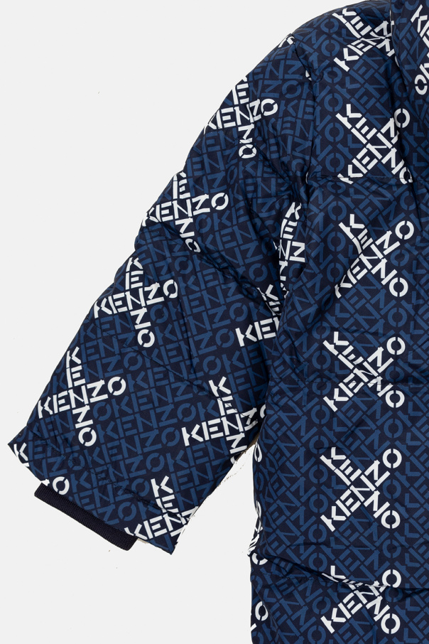 Kenzo Kids bow-detail long-sleeve shirt