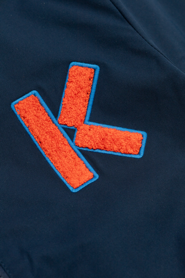Kenzo Kids Topman Sweat-shirt avec inscription Anywhere Kaki