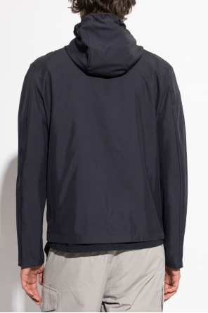 Eleventy Seidenjacke mit Kapuze