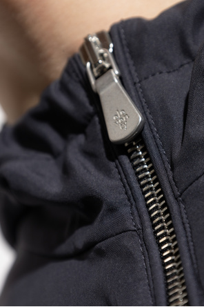 Eleventy Seidenjacke mit Kapuze