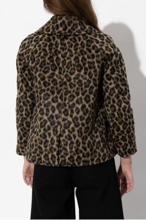 Kate Spade Short coat with animal pattern