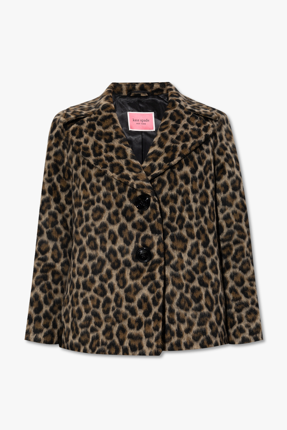 Kate Spade Short coat with animal pattern