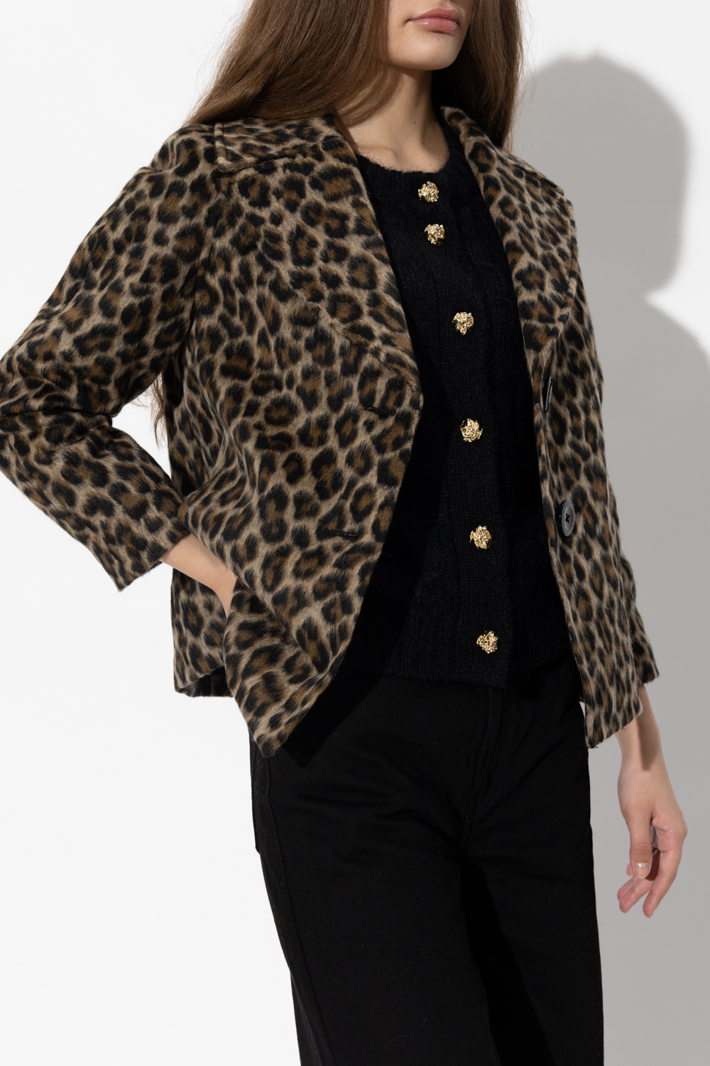 Kate Spade Short coat with animal pattern