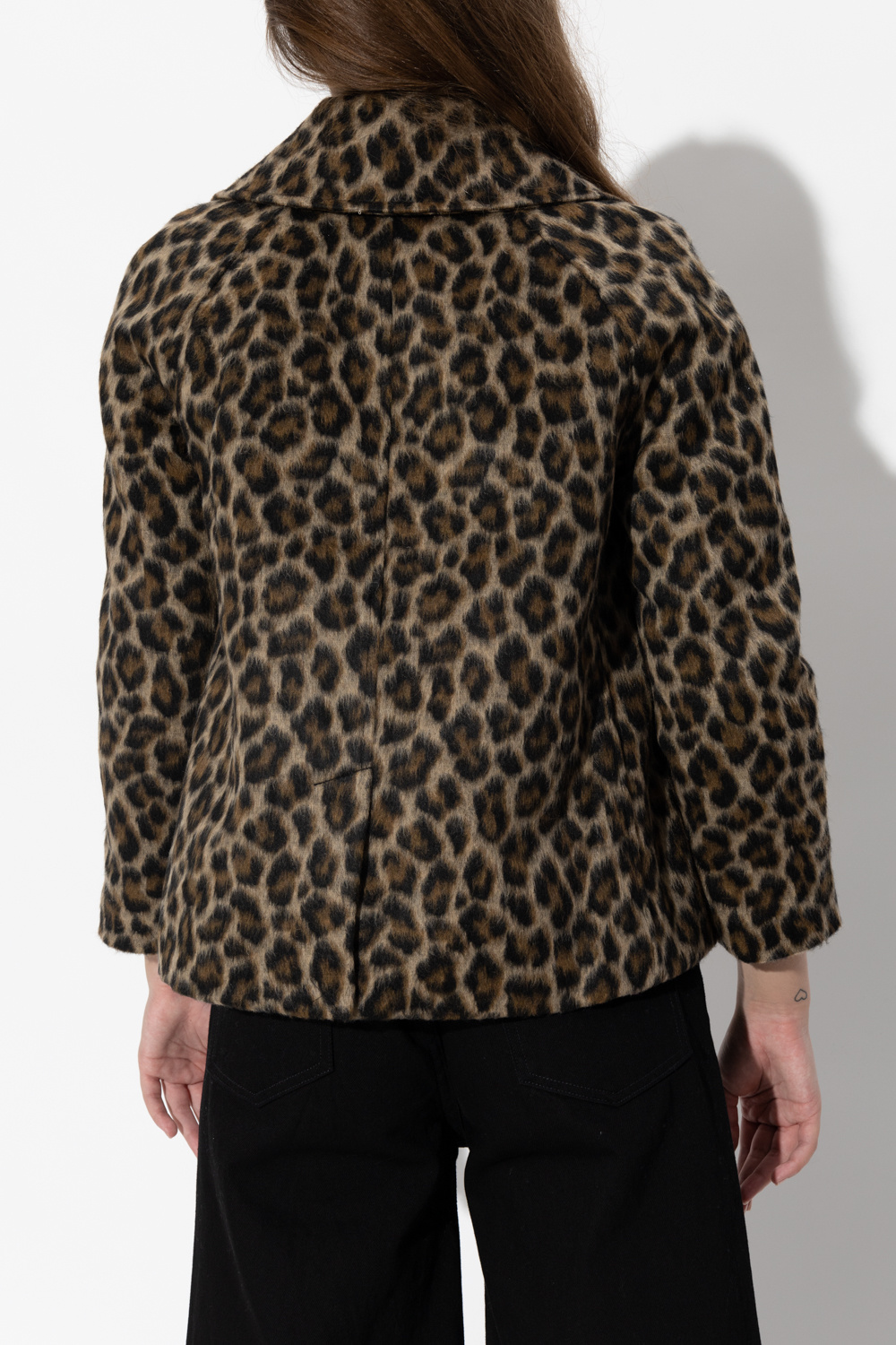 Kate Spade Short coat with animal pattern