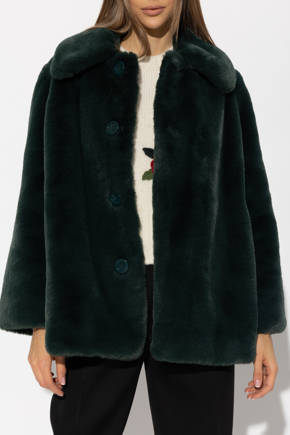 Kate Spade Faux fur jacket