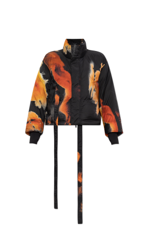 Chaqueta de plumas con estampado