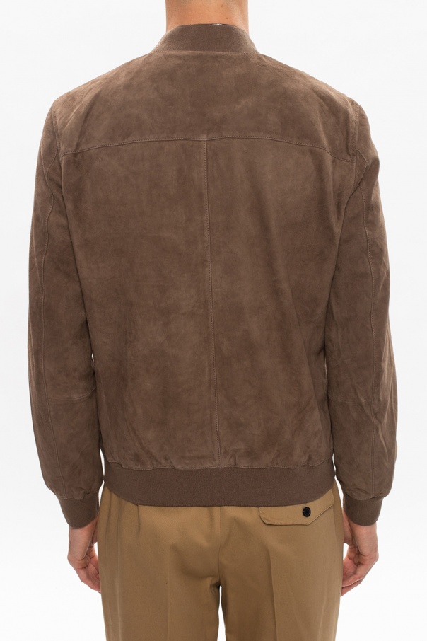 'Kemble' leather bomber jacket AllSaints - Vitkac Norway